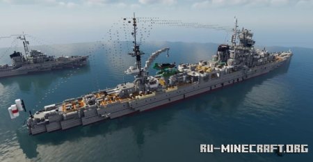  IJN Yahagi (1945)  Minecraft