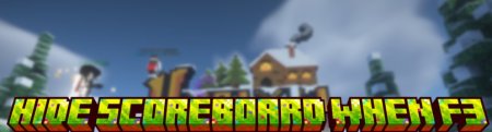  Hide Scoreboard When F3  Minecraft 1.21.4