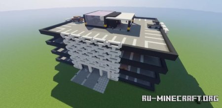  Modern Parking Garage  Minecraft