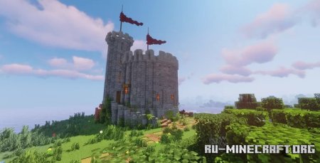  The Stone Tower - Medieval Tower Keep  Minecraft