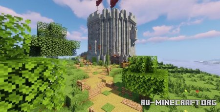  The Stone Tower - Medieval Tower Keep  Minecraft