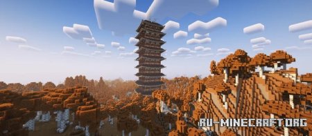  Ecruteak City's Ho-oh Bell Tower  Minecraft