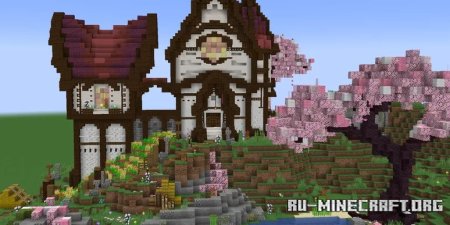  Fantasy House by khat1  Minecraft