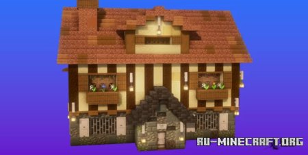  Medieval Starter House by abfielder  Minecraft