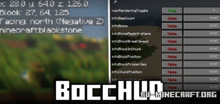  BoccHUD  Minecraft 1.21.4