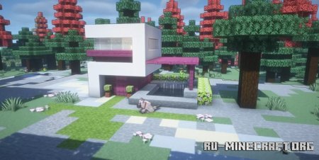  Tiny Modern House by BerchaCraft  Minecraft