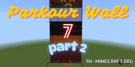  Parkour Wall 7 Part 2  Minecraft