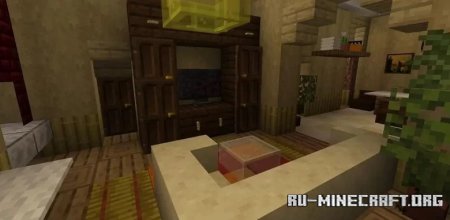  Russian dacha bedrock port by D.W.S system  Minecraft