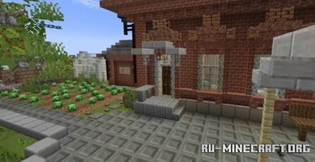  Russian dacha bedrock port by D.W.S system  Minecraft