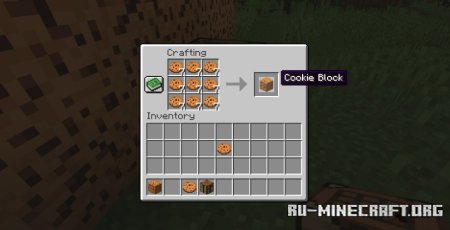  Cookie Block  Minecraft 1.21.4