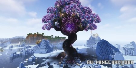  Frozen Tree Nether Portal  Minecraft