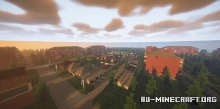  Post-soviet town Kotlovsk  Minecraft