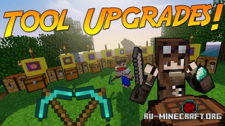 Скачать Tool Upgrades для Minecraft 1.21.4