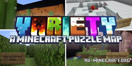  Variety : A Minecraft Puzzle Map  Minecraft