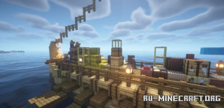  Antique Trading Ship  Minecraft 1.21.4