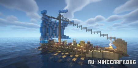  Antique Trading Ship  Minecraft 1.21.4