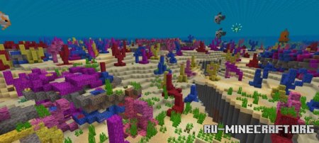 Скачать Отсутствие тумана в воде и лаве для Minecraft PE 1.21