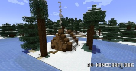  Snowy Tents  Minecraft 1.21.4