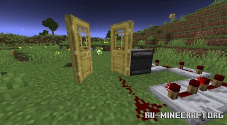 Скачать Animated Doors для Minecraft 1.21.4