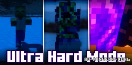 Скачать Ultra Hard Mode для Minecraft 1.21.4